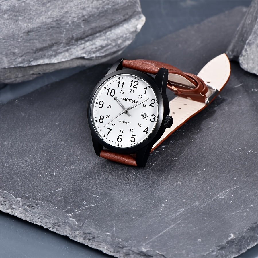 Fashion Men'S Sports Watch Automatic Date Clock Business