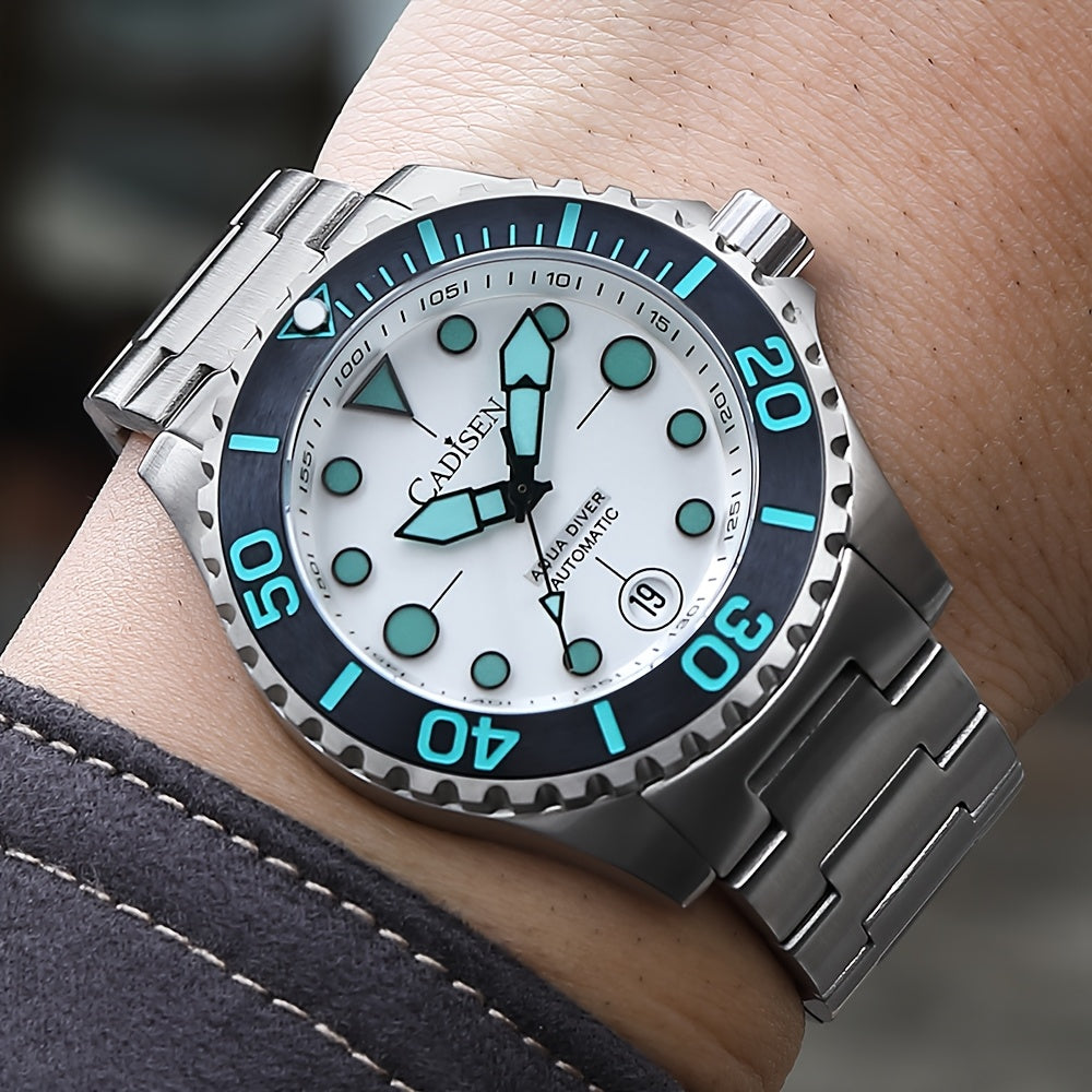 CADISEN AQUA DIVER New Brand Luxury Men Watches