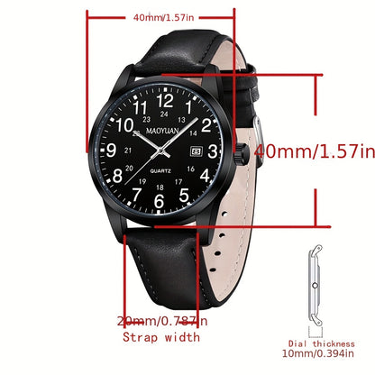 Fashion Men'S Sports Watch Automatic Date Clock Business