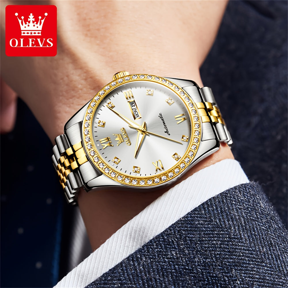 OLEVS New Casual Fashion Stainless Steel Automatic