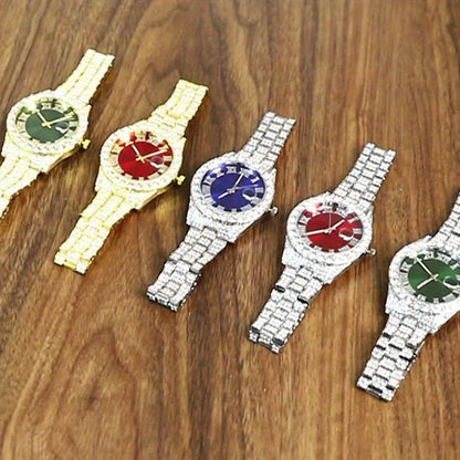 6pcs/ set Men Watch, Luxury Men Watches.