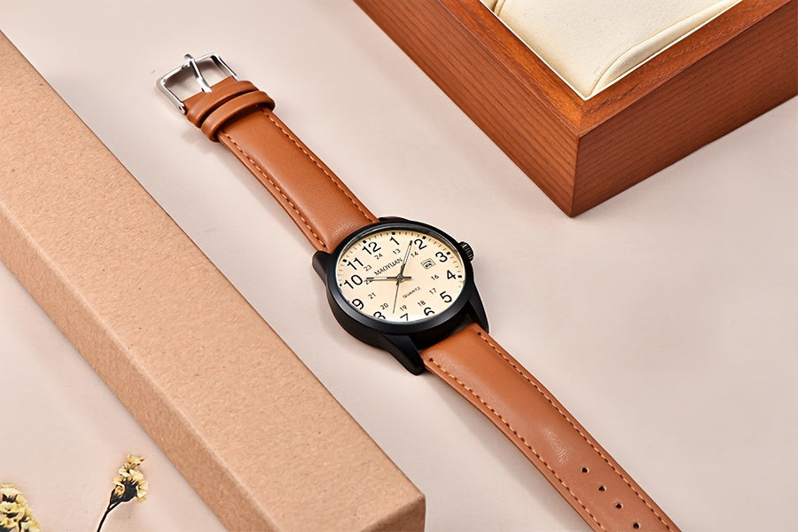 Fashion Men'S Sports Watch Automatic Date Clock Business