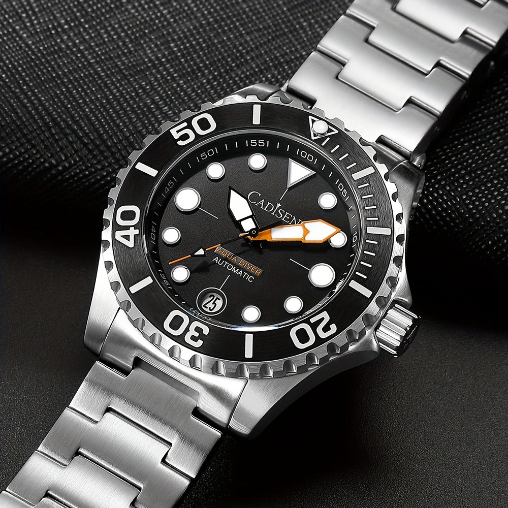 CADISEN AQUA DIVER New Brand Luxury Men Watches