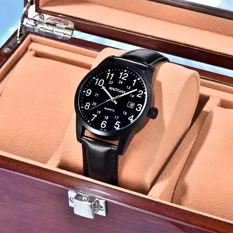 Fashion Men'S Sports Watch Automatic Date Clock Business