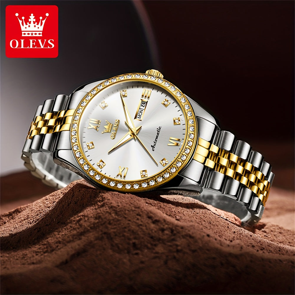 OLEVS New Casual Fashion Stainless Steel Automatic