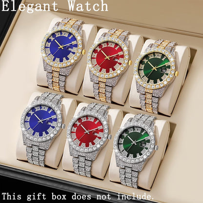 6pcs/ set Men Watch, Luxury Men Watches.