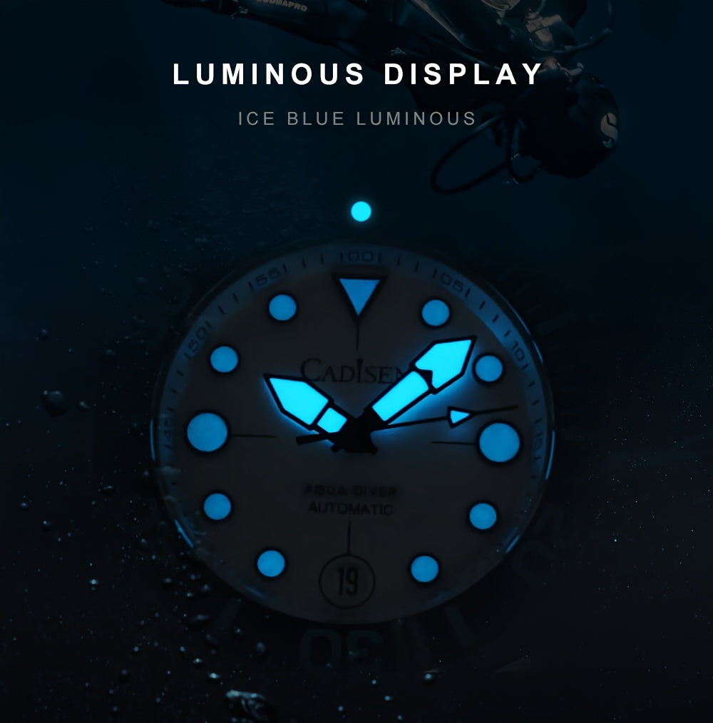 CADISEN AQUA DIVER New Brand Luxury Men Watches