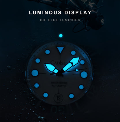 CADISEN AQUA DIVER New Brand Luxury Men Watches