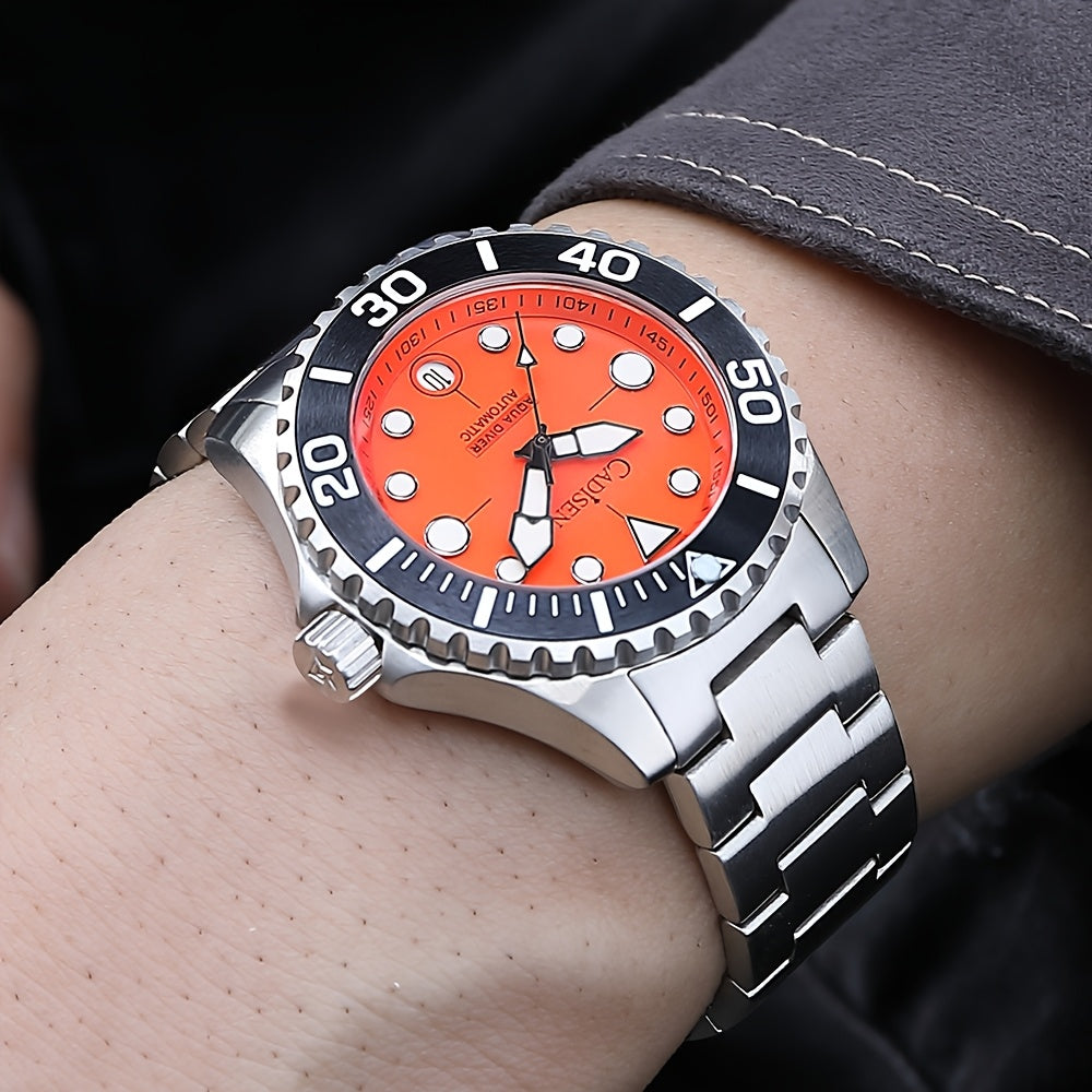CADISEN AQUA DIVER New Brand Luxury Men Watches