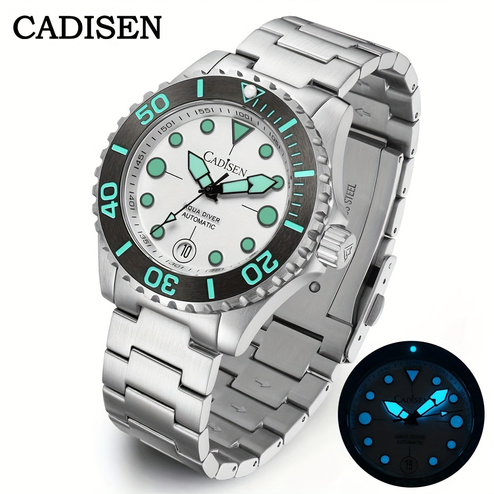 CADISEN AQUA DIVER New Brand Luxury Men Watches