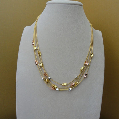 Dubai Jewelry Sets Simple Chain Sets Unique Necklace for Women Gift Party FHK5835