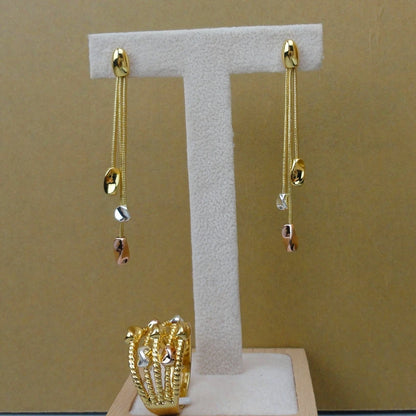 Dubai Jewelry Sets Simple Chain Sets Unique Necklace for Women Gift Party FHK5835