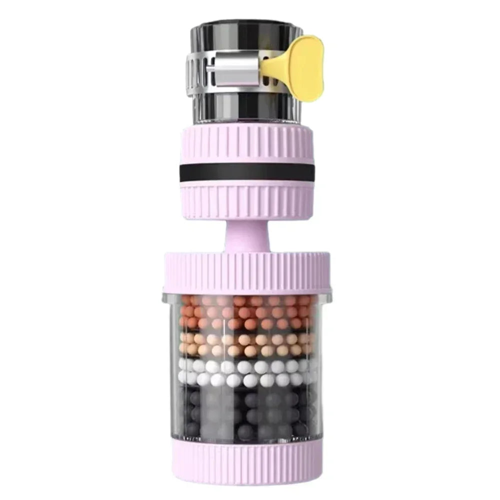 6 Layers Water Filter Tap Purifier 360Degree Rotation Water Saving Bubbler