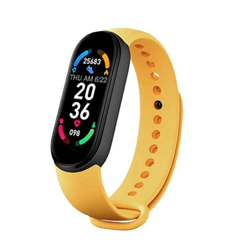 M6 Smart Watch Men Women Fitness Smart Bracelet Sports Band