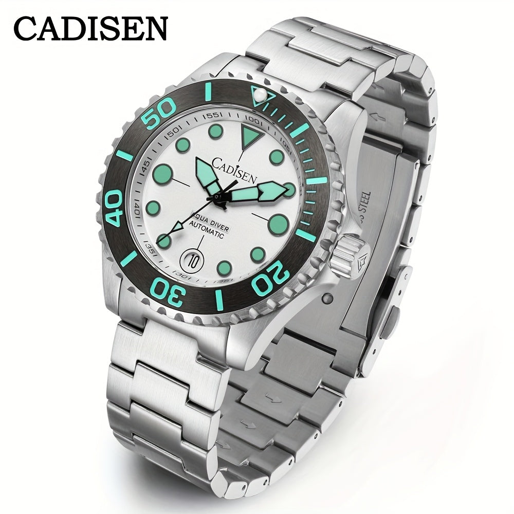 CADISEN AQUA DIVER New Brand Luxury Men Watches