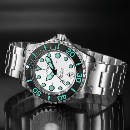 CADISEN AQUA DIVER New Brand Luxury Men Watches