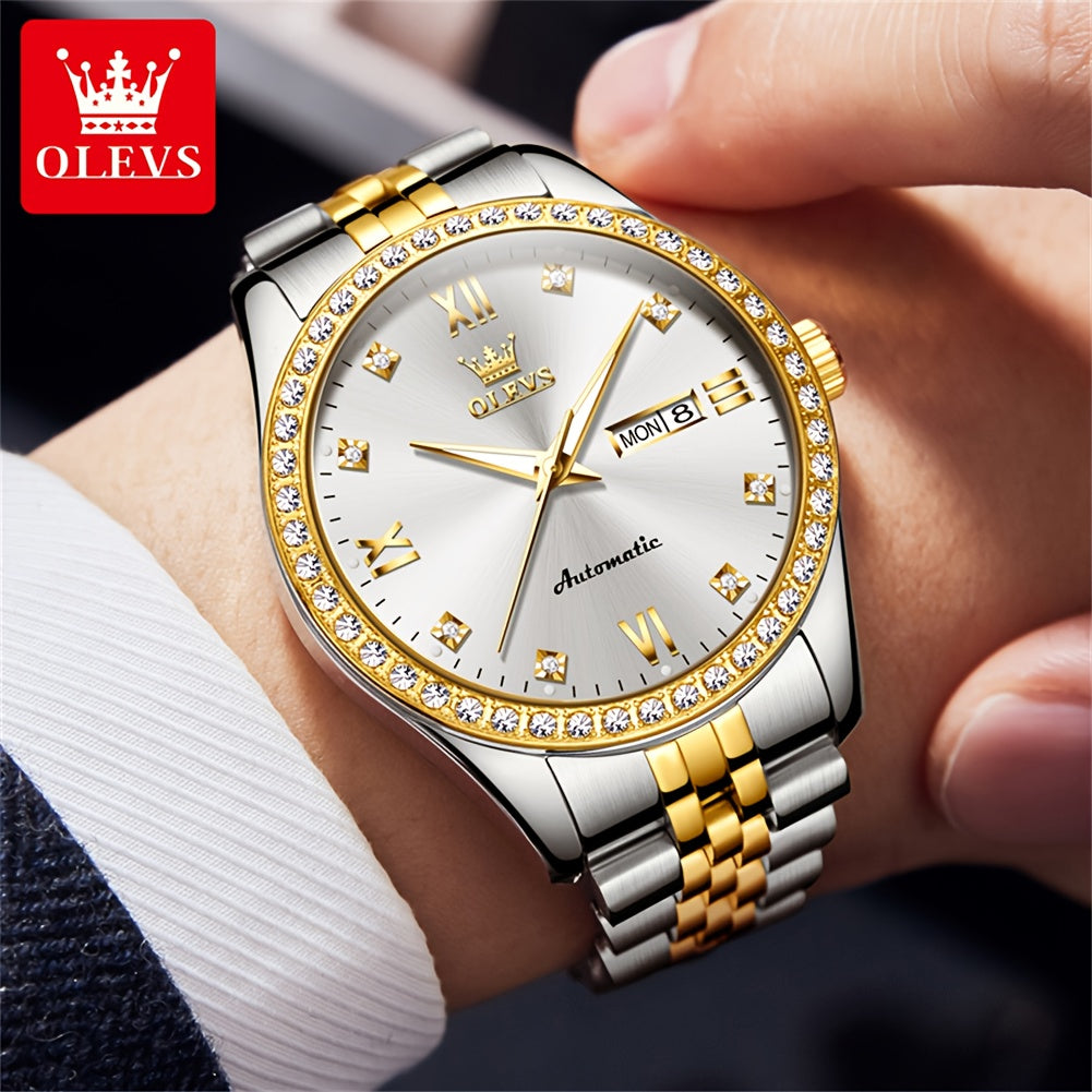 OLEVS New Casual Fashion Stainless Steel Automatic