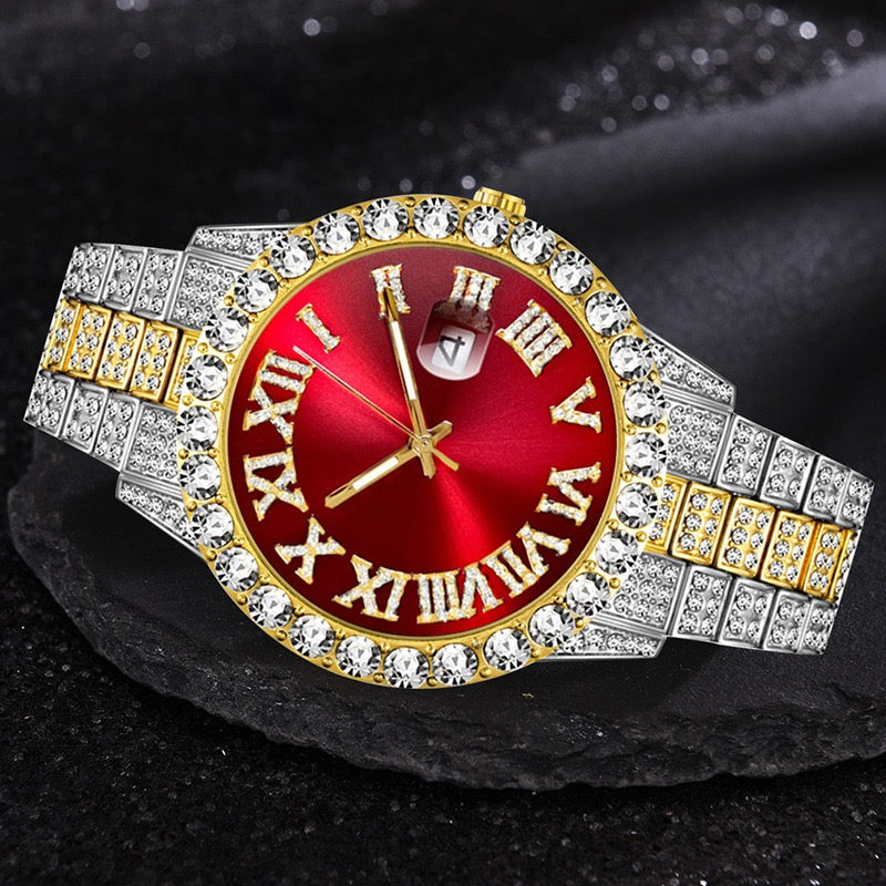 6pcs/ set Men Watch, Luxury Men Watches.