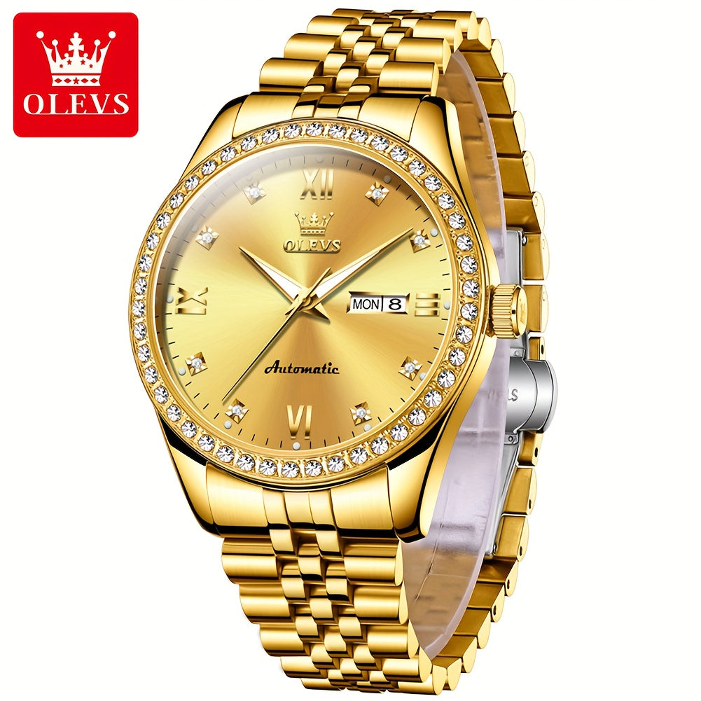 OLEVS New Casual Fashion Stainless Steel Automatic