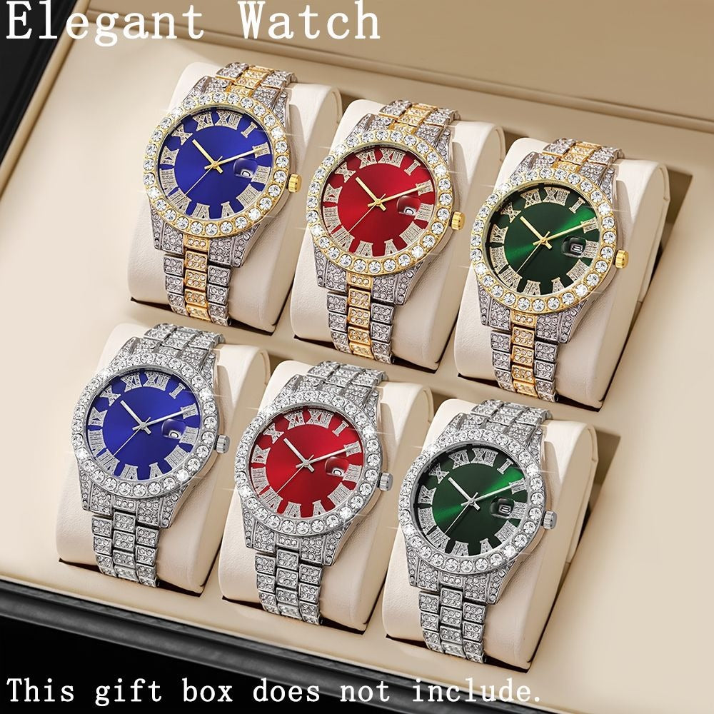 6pcs/ set Men Watch, Luxury Men Watches.